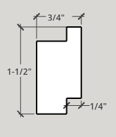 A frame stacker builds a shadow box by layering thinner frames or spacers behind a front frame to create depth. Instead of using one deep moulding, multiple pieces are cut to the same size, joined, and stacked to form a single structure. The glass and artwork sit in the front rabbet, while the stacked spacers extend backward to create space for objects. This method allows flexible depth, clean alignment, and efficient use of standard mouldings.
