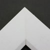 Linen liners are a great option for providing white space between art and frame. Where glass is generally required to protect paper artworks and their mat, a linen liner does not require glass, making it ideal for paintings and Giclée prints.
This 3 inch white liner has an authentic, soft linen texture and a wide, flat face with sloped inner lip. It is best suited to large and extra large (oversize) canvas prints and oil or acrylic paintings.