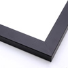 A simple, black frame with a matte finish.
1.125 " width: ideal for smaller artwork. This modern frame is suitable for a wide variety of art mediums, from photographs to paintings and giclee prints.