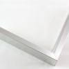 Tall, yet slim 7/16 " metal frame with a hooked profile. This moulding is white silver with a slight brushed texture. It reflects diluted light.

Nielsen n117-01 Profile